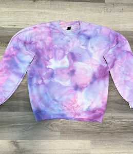 Medium -  tie dye crewneck sweatshirt- choose plain or design