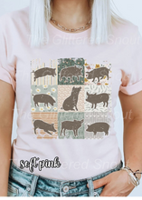 Load image into Gallery viewer, Boho pigs color block
