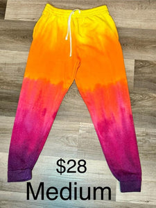 Medium tie dye jogger