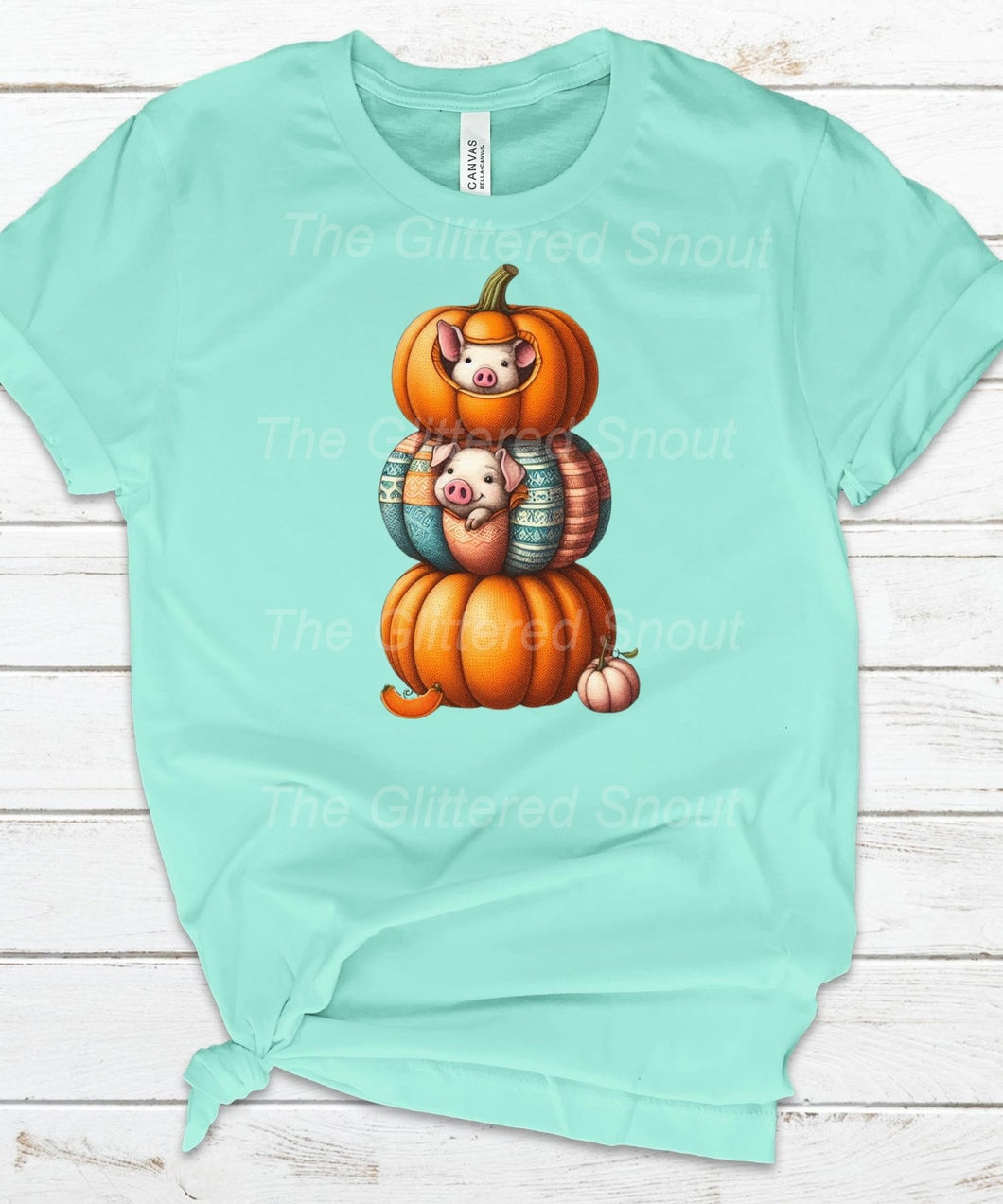 Stacked Pumpkins/ pigs