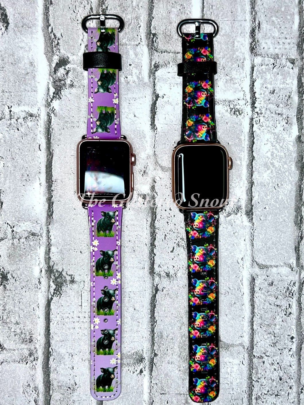Pig design- Apple Watch band for sizes 38-40mm