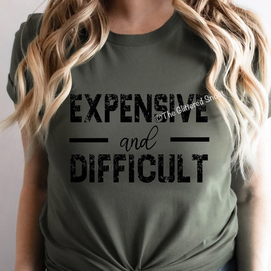 Expensive and difficult