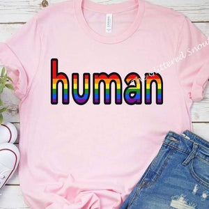 Human- Pride (rainbow)